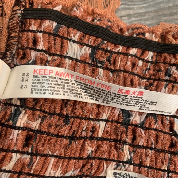 S NWT Free People Emma Soft Bralette Longline Bra - Picture 13 of 13